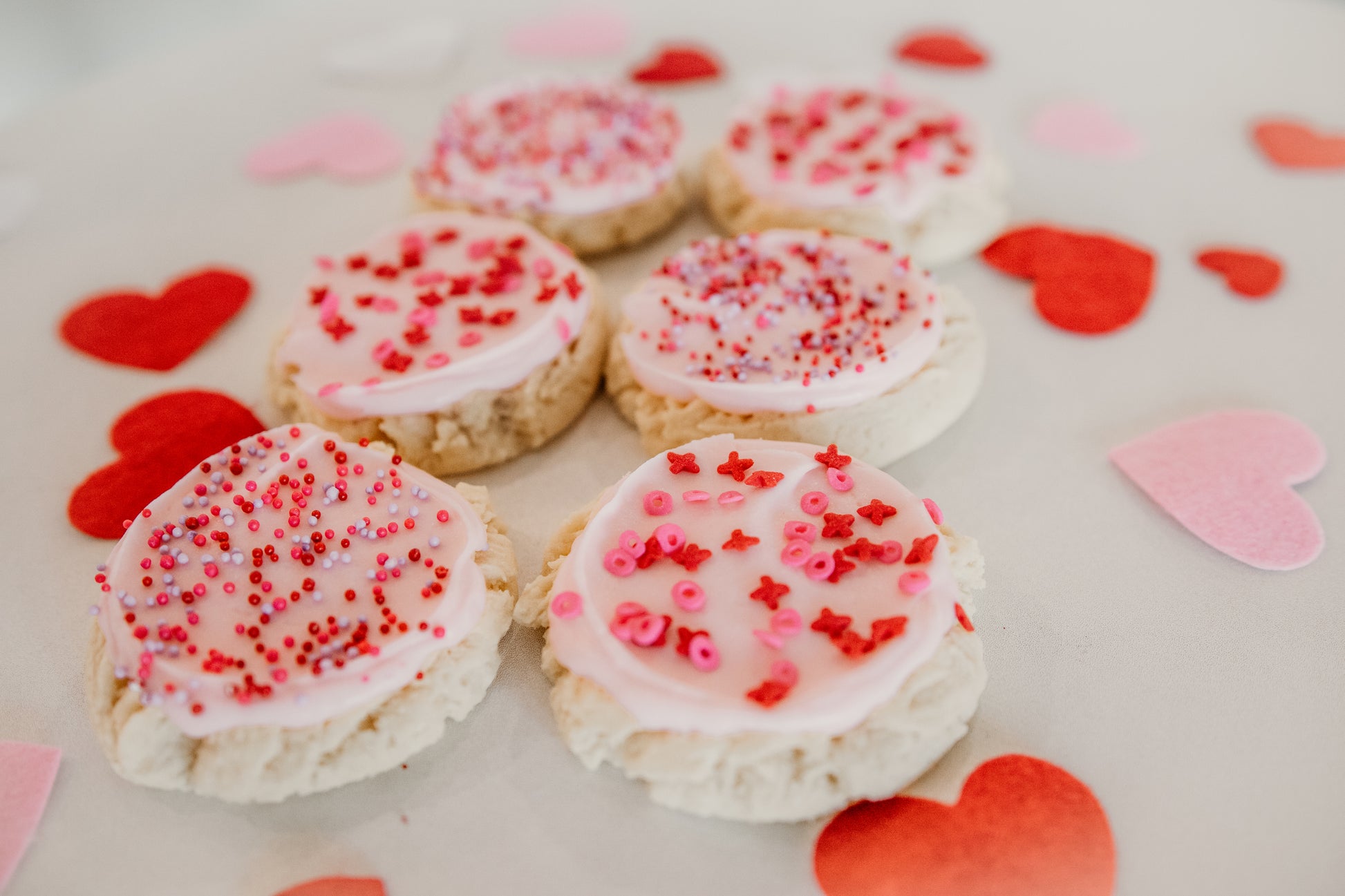 Mini Valentine Cookies (February Cookie of the Month)